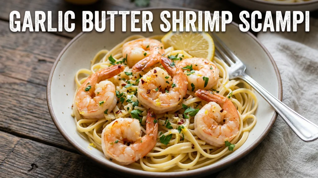 Garlic Butter Shrimp Scampi