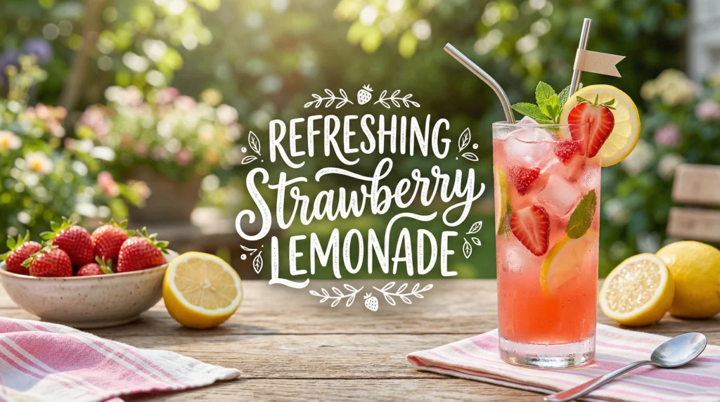 Refreshing Strawberry Lemonade