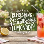 Refreshing Strawberry Lemonade