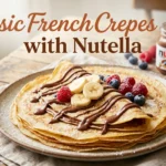 Classic French Crepes with Nutella