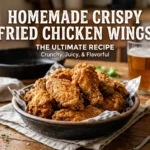 Homemade Crispy Fried Chicken Wings
