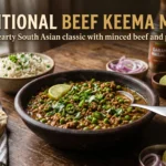 Traditional Beef Keema Matar