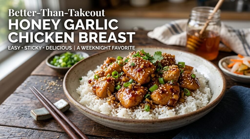 Better-Than-Takeout Honey Garlic Chicken Breast