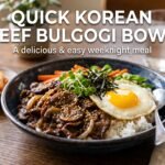 Quick Korean Beef Bulgogi Bowl